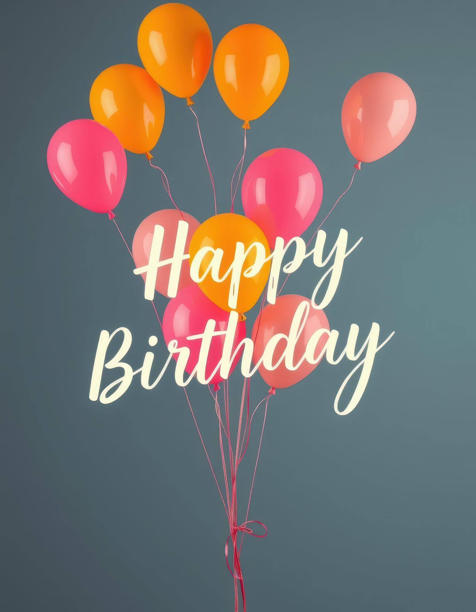 Colorful balloons create a festive atmosphere for a cheerful birthday celebration indoors